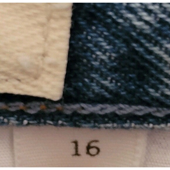 Vtg Jones Sport Jeans Womens 16 (34Wx30.5L) Blue High Waist Mom Jeans 90… - Picture 13 of 13